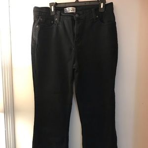 Wrangler Black Bootcut Jeans